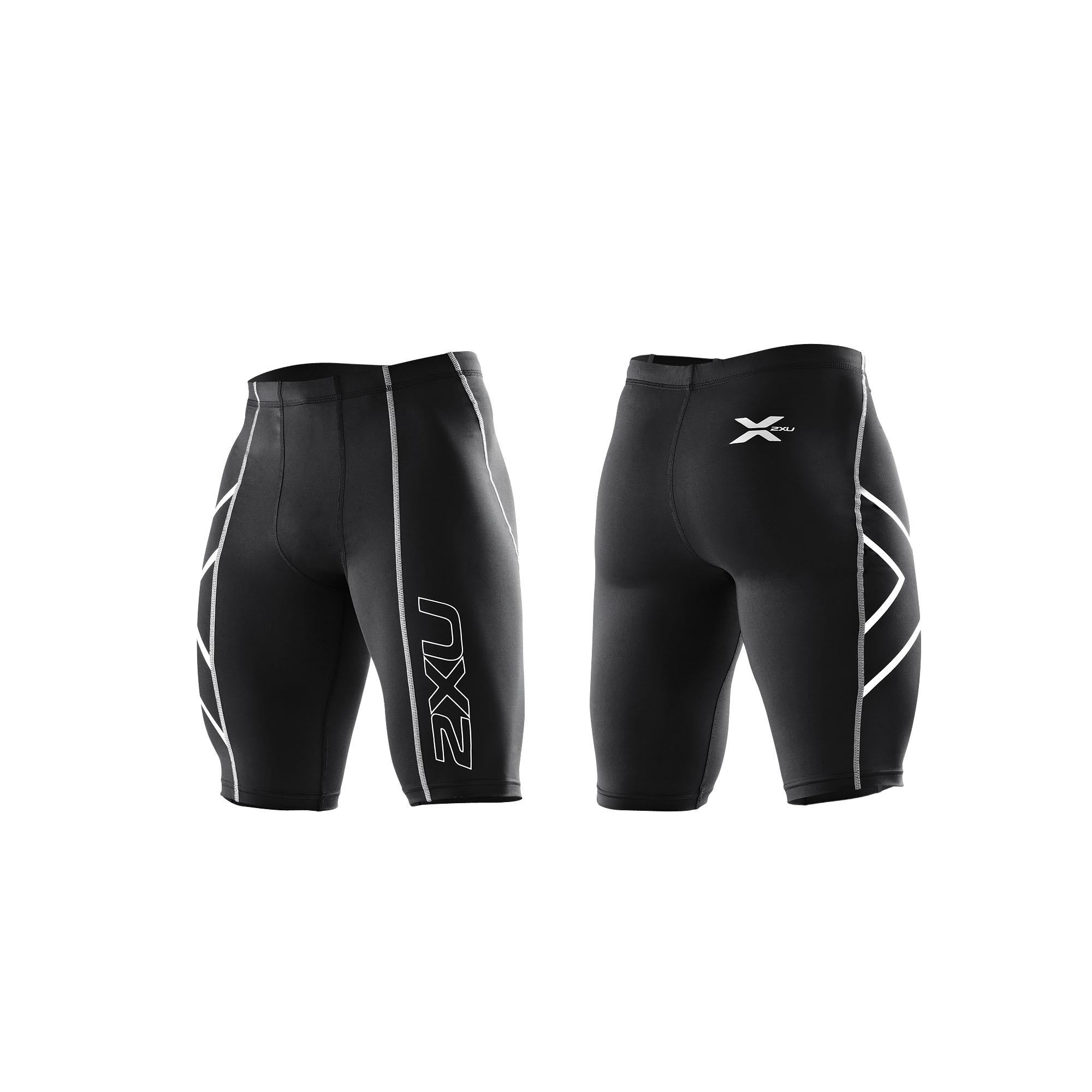 ウォーキング・ランニングウェア 2XU Men's Pro Compression Shorts 2XU Men's Compression Short: Black – Abilene Running Company