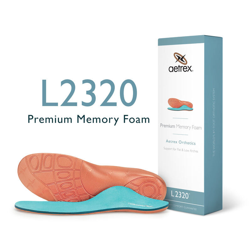 Aetrex L2320 Memory Foam Posted Neutral Orthotic (Men)