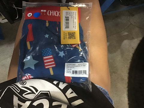Chickn Legs split shorts (mens)