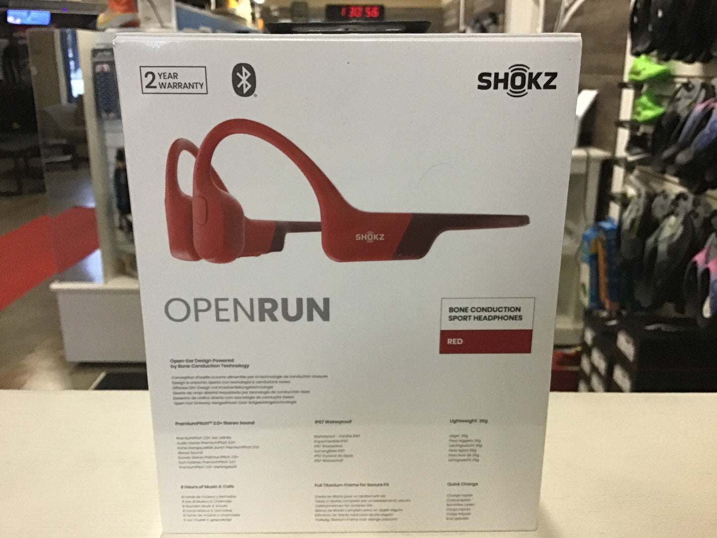 AfterShokz OpenRun Bone Conduction Headphones