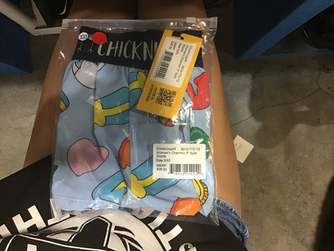 Chickn Legs split shorts (Womens)