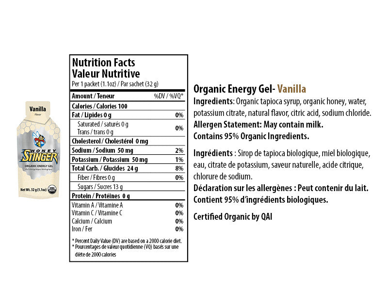 Honey Stinger Organic Energy Gel