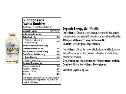 Honey Stinger Organic Energy Gel