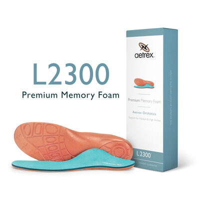 Aetrex L2300 Memory Foam Cupped Neutral Orthotic (Men)