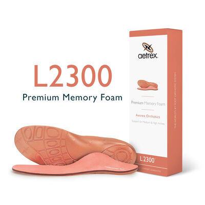 Aetrex L2300 Memory Foam Cupped Neutral Orthotic (Women)