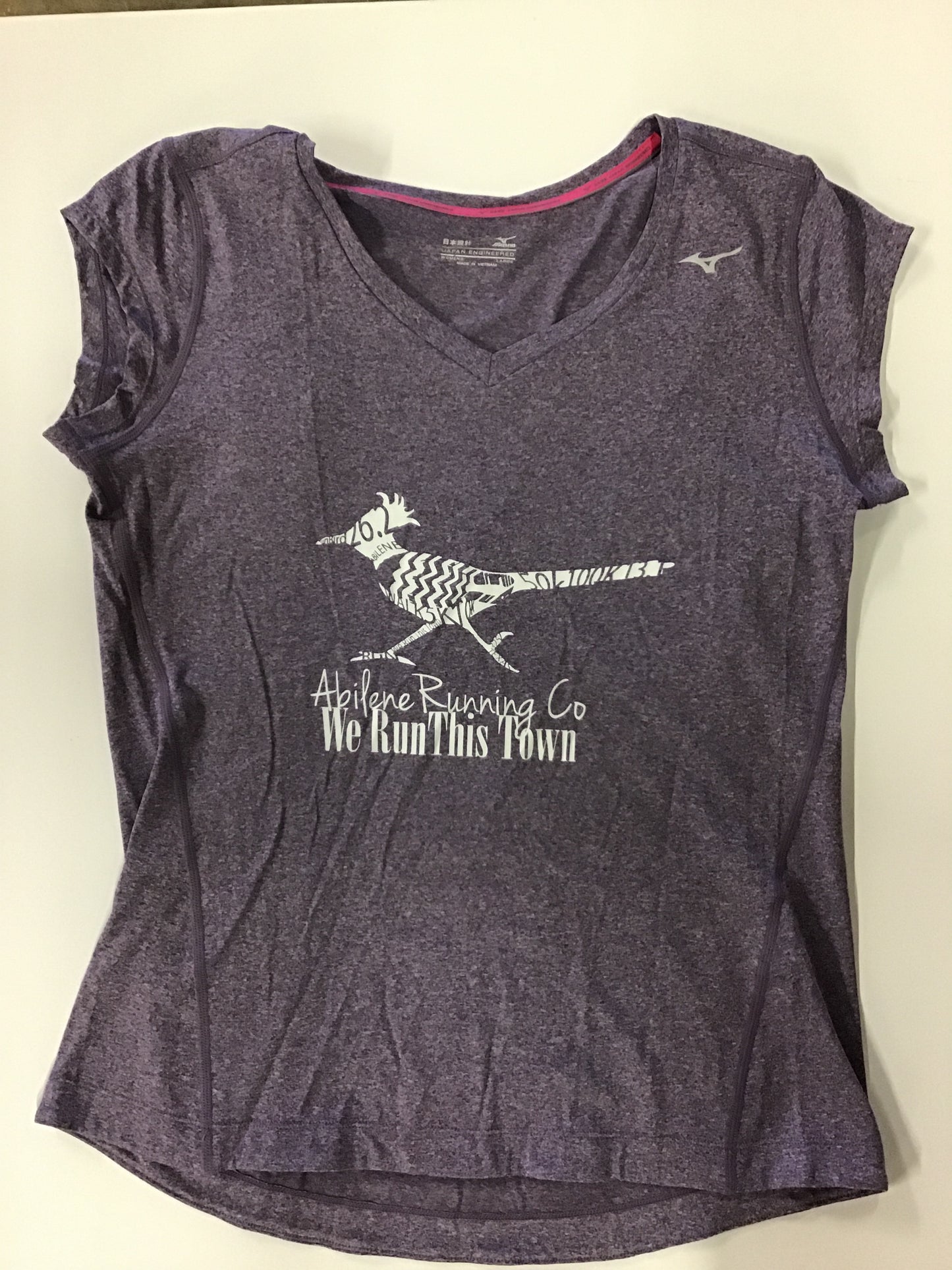Mizuno V Neck Running Tee (Women)
