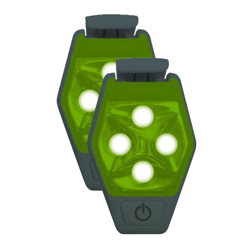 AMPHIPOD ULTRA-STROBE™ LED CLIP LIGHT 2-PACK