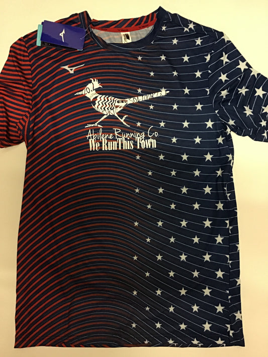 Mizuno Patriotic Short Sleeve (Men)
